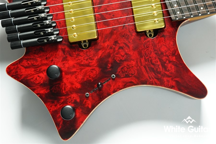 strandberg Boden J6 Custom - Red Tiger Semi Gloss | White